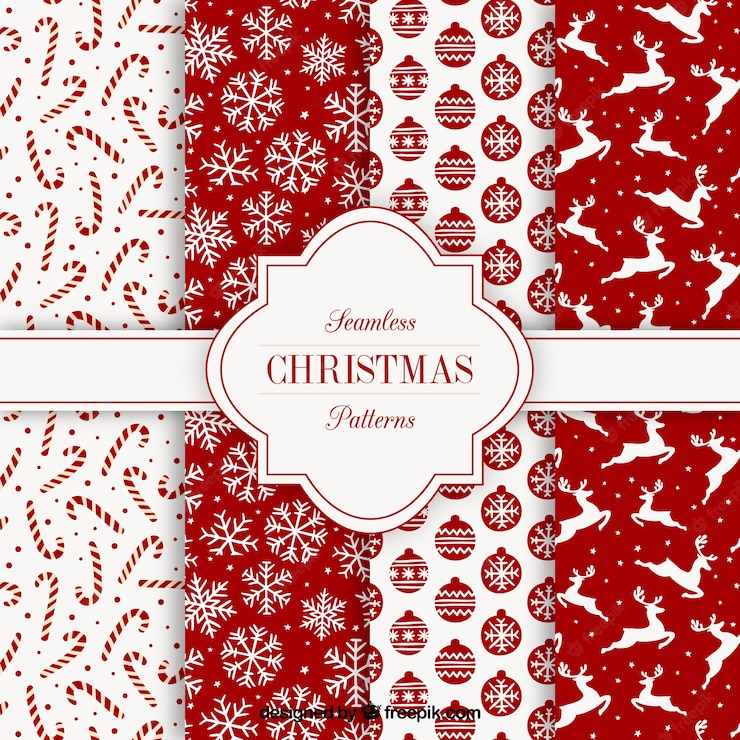 100+ Free Printable Christmas Digital Paper Pattern