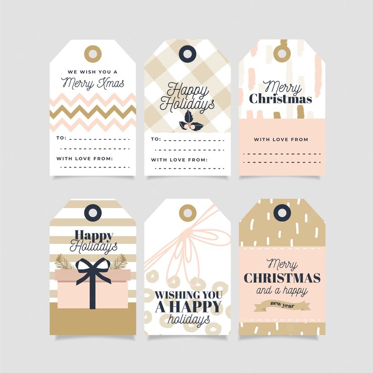 70+ Free Printable Christmas Gift Tags & Labels